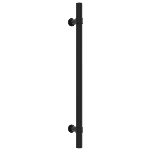 Maniglie Per Mobili 10 Pz Nere 192 Mm In Acciaio Inox - Image 3
