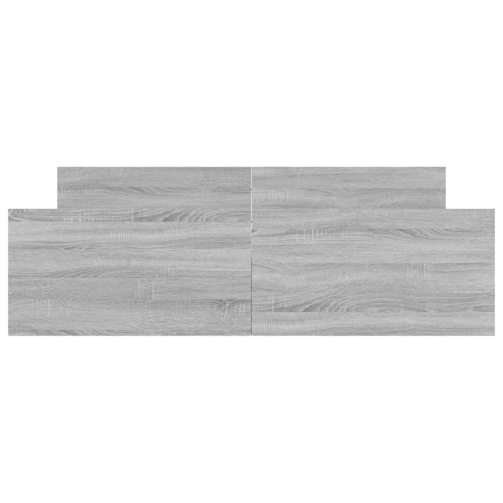 Giroletto Con Testiera E Pediera Grigio Sonoma 140x200 cm - Image 4