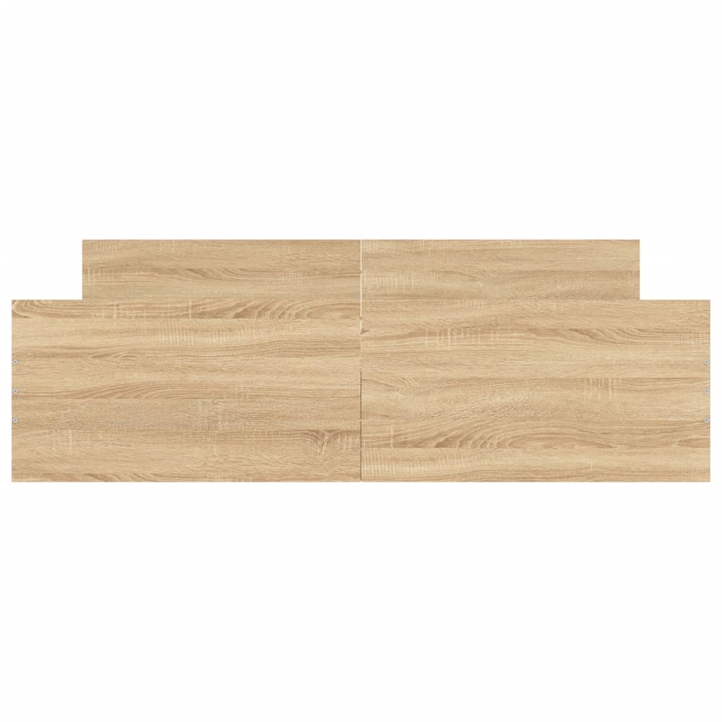 Giroletto Con Testiera E Pediera Rovere Sonoma 150x200 cm - Image 4