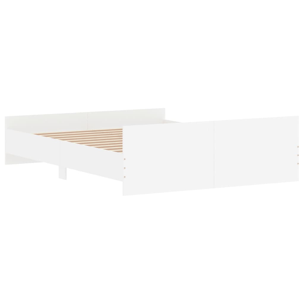 Giroletto Con Testiera E Pediera Bianco 160x200 cm - Image 6
