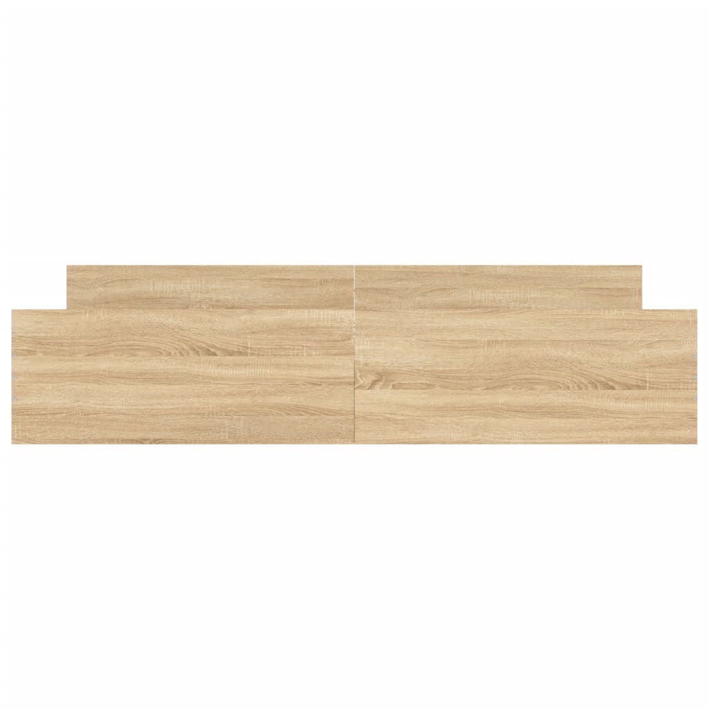 Giroletto Con Testiera E Pediera Rovere Sonoma 180x200 cm - Image 4