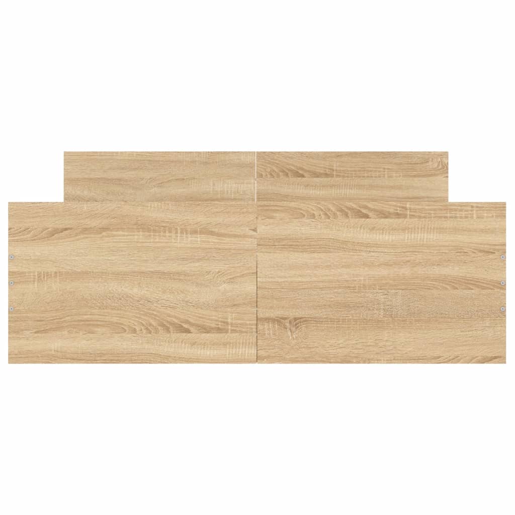 Giroletto Con Testiera E Pediera Rovere Sonoma 120x190 cm - Image 4