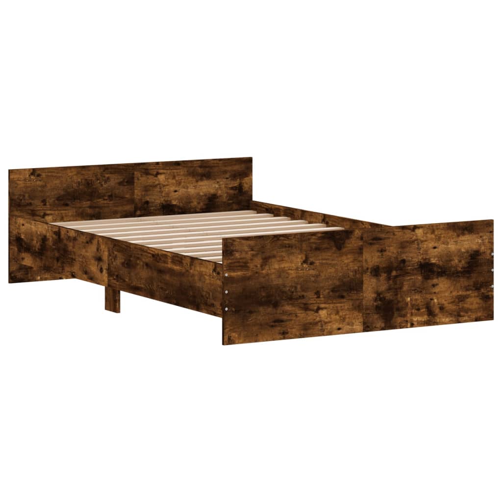 Giroletto Con Testiera E Pediera Rovere Fumo 120x190 cm - Image 3