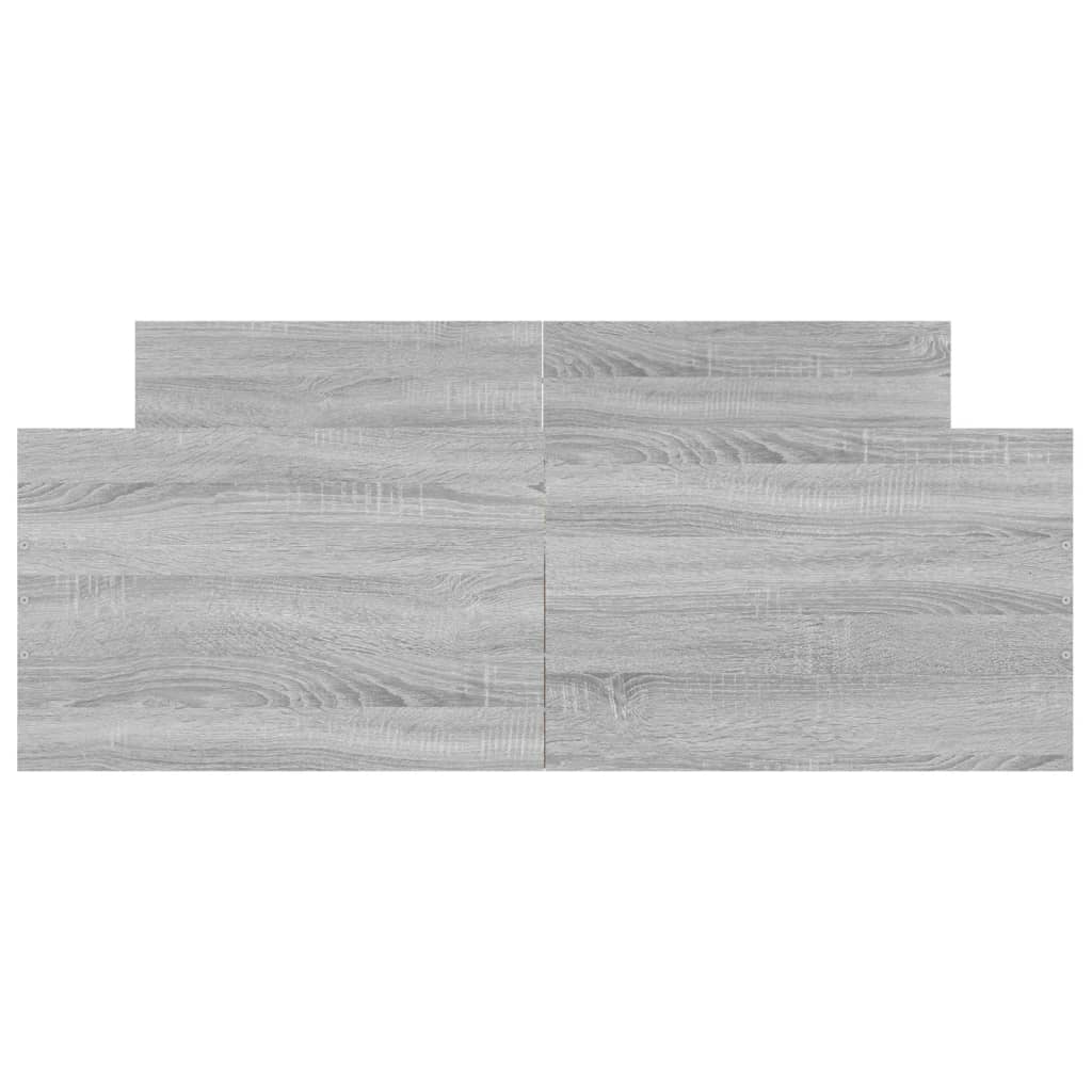 Giroletto Con Testiera E Pediera Grigio Sonoma 120x190 cm - Image 4