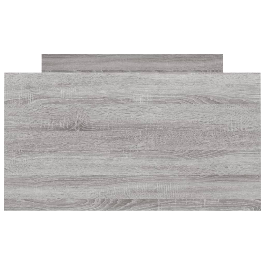 Giroletto Con Testiera E Pediera Grigio Sonoma 90x200 cm - Image 6