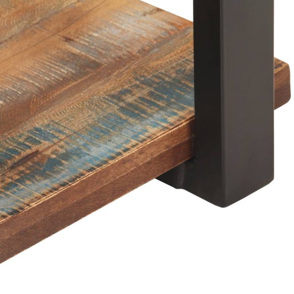 Comodino 50x40x40 Cm In Legno Massello Di Recupero - Image 5