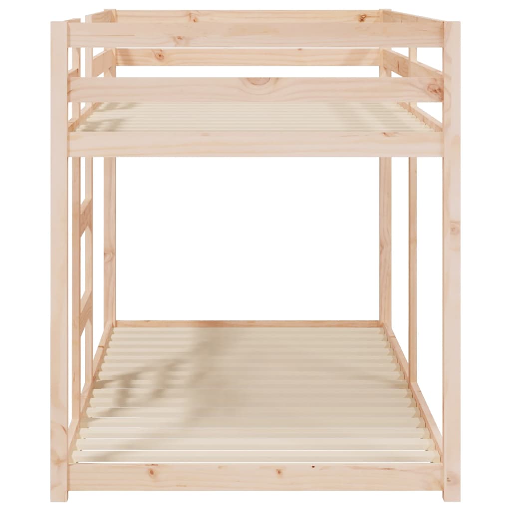 Letto A Castello Senza Materasso 90x190 Cm Legno Di Pino - Image 6