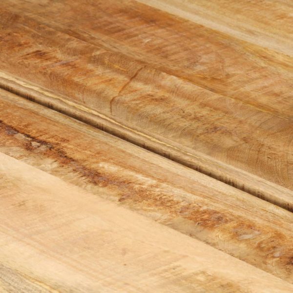 Tavolino Da Salotto 142x90x42 Cm In Legno Massello Di Mango - Image 5