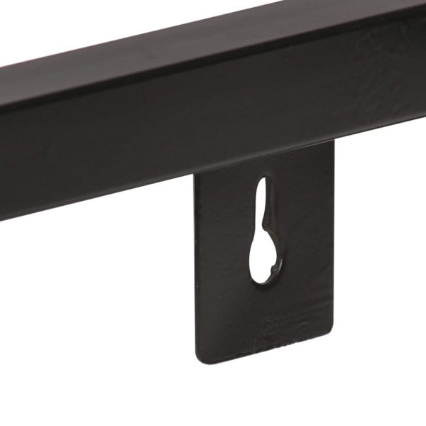 Mensole A Muro 2 Pz 80 Cm In Legno Massello Di Recupero - Image 5