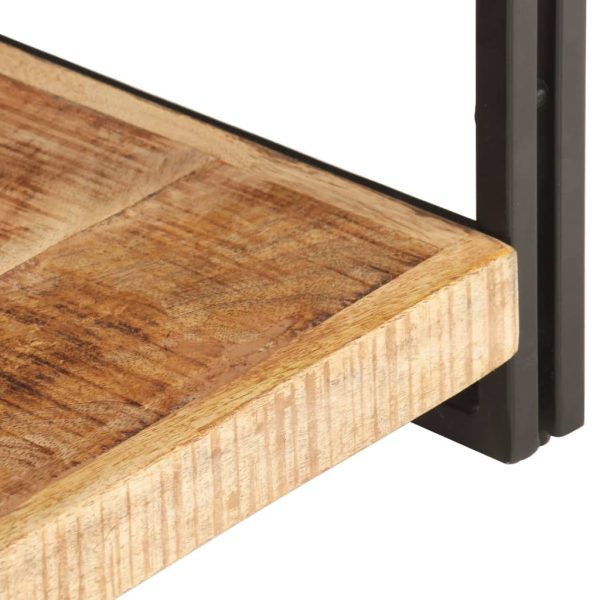 Mobile Porta Tv 120x30x40 Cm In Legno Di Mango Grezzo - Image 5