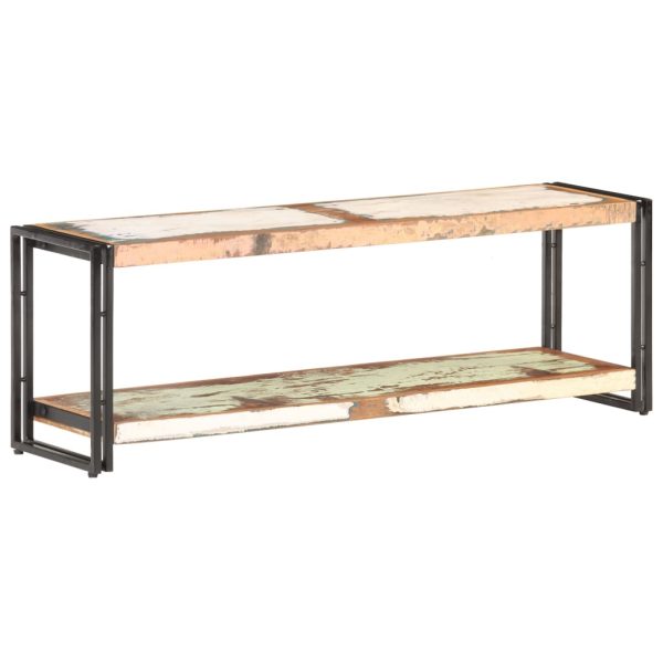 Mobile Porta Tv 120x30x40 Cm In Legno Massello Di Recupero