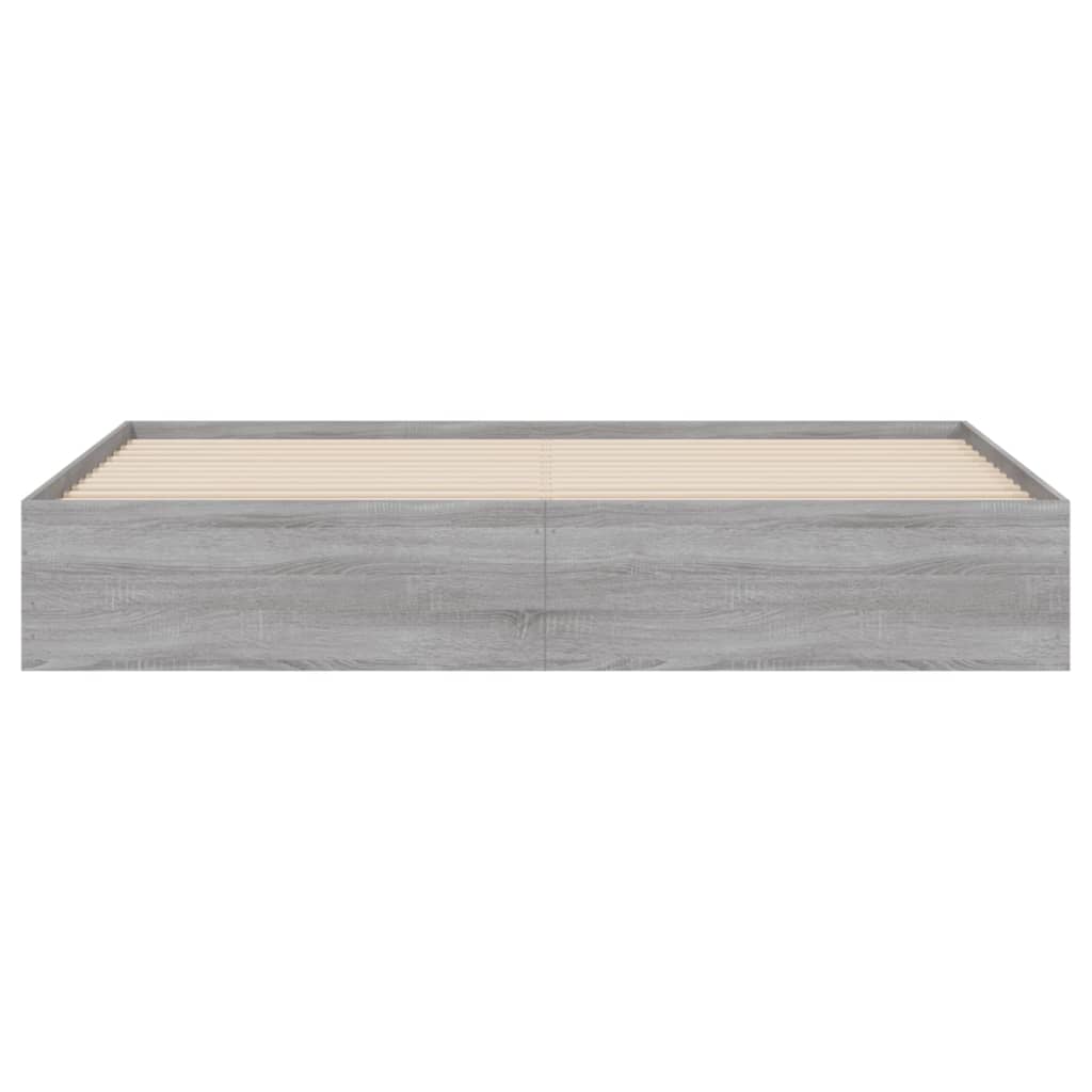 Giroletto Cassetti Grigio Sonoma 180x200 Cm Legno Multistrato - Image 6
