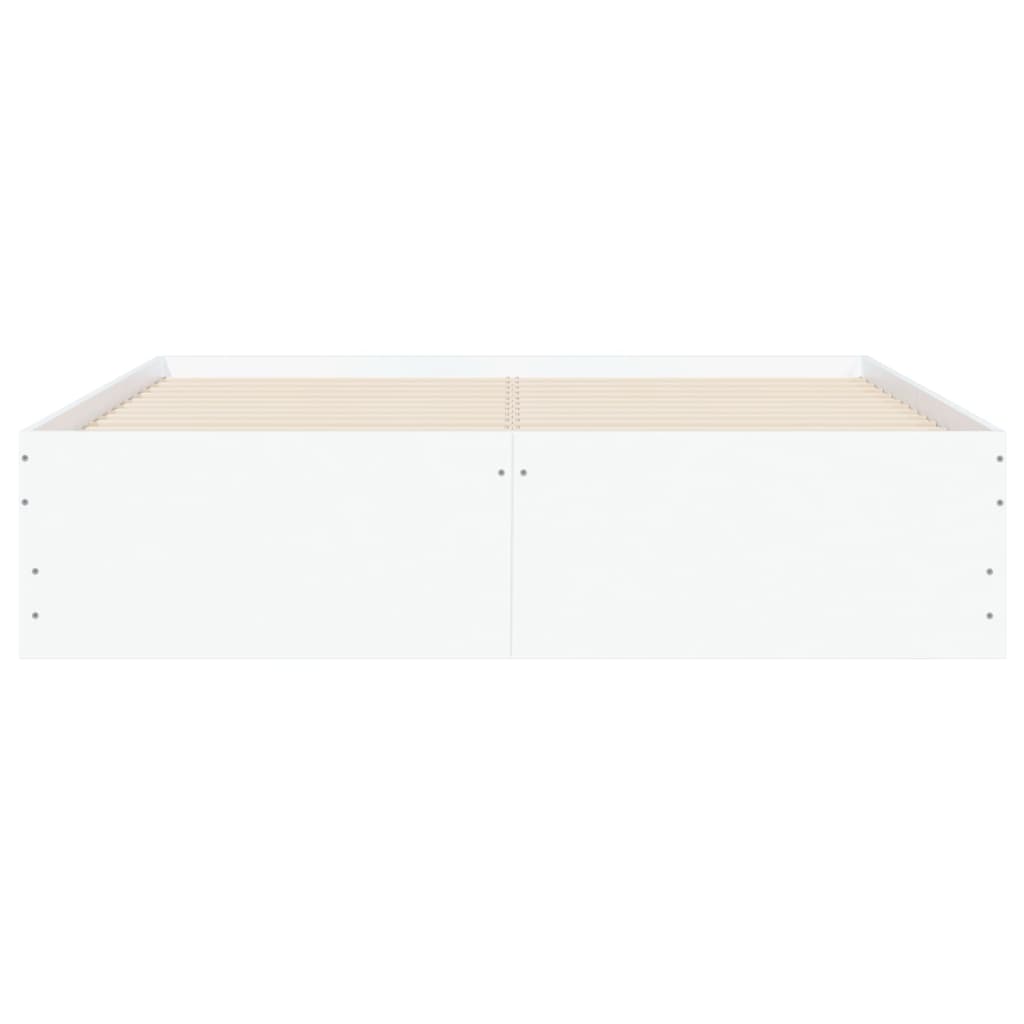 Giroletto Con Cassetti Bianco 120x200 Cm In Legno Multistrato - Image 6