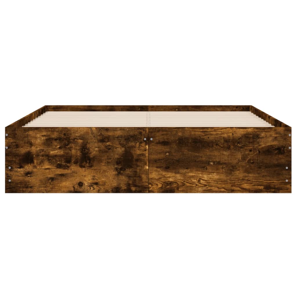 Giroletto Con Cassetti Rovere Fumo 120x200 Cm Legno Multistrato - Image 6