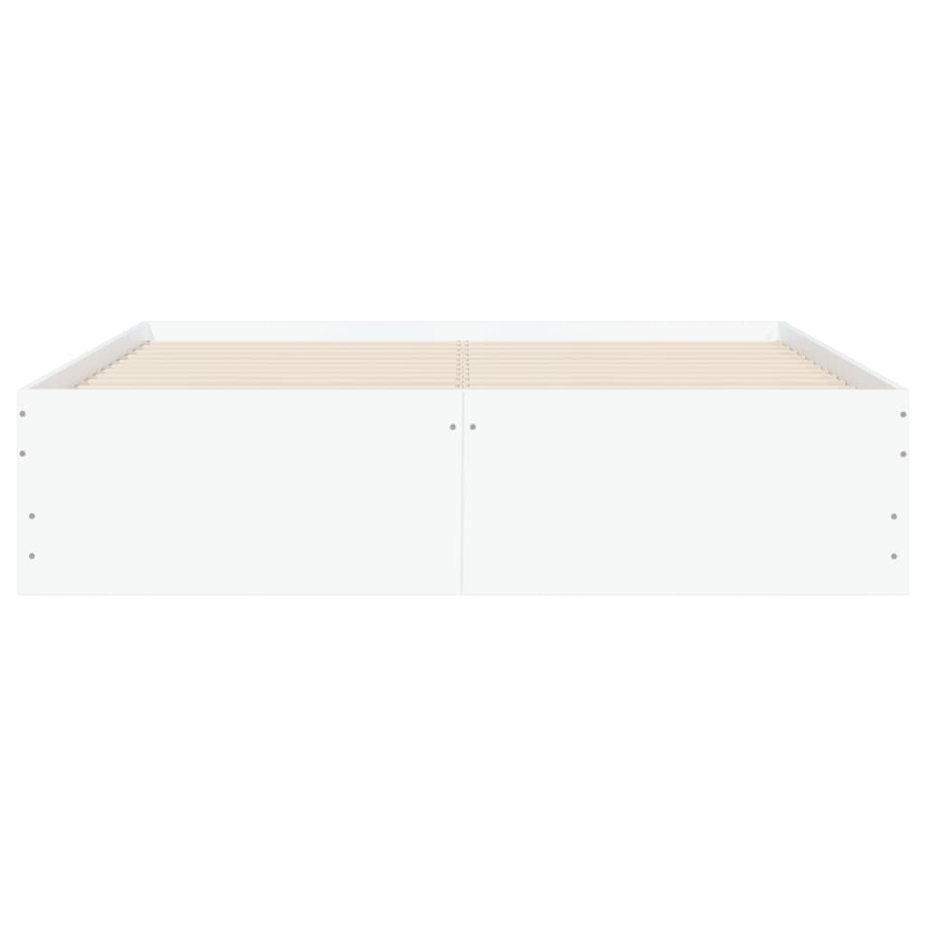 Giroletto Con Cassetti Bianco 120x190 Cm In Legno Multistrato - Image 6