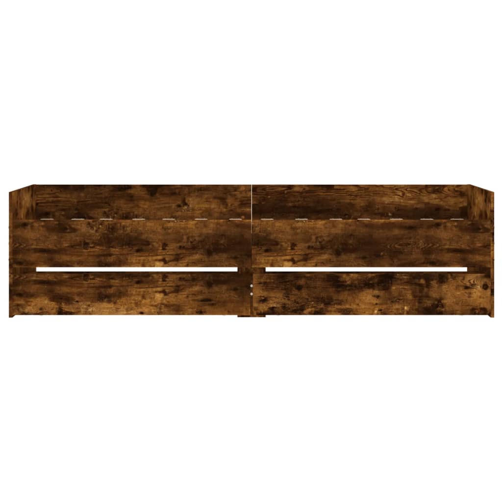 Giroletto Con Cassetti Rovere Fumo 90x200 cm - Image 6