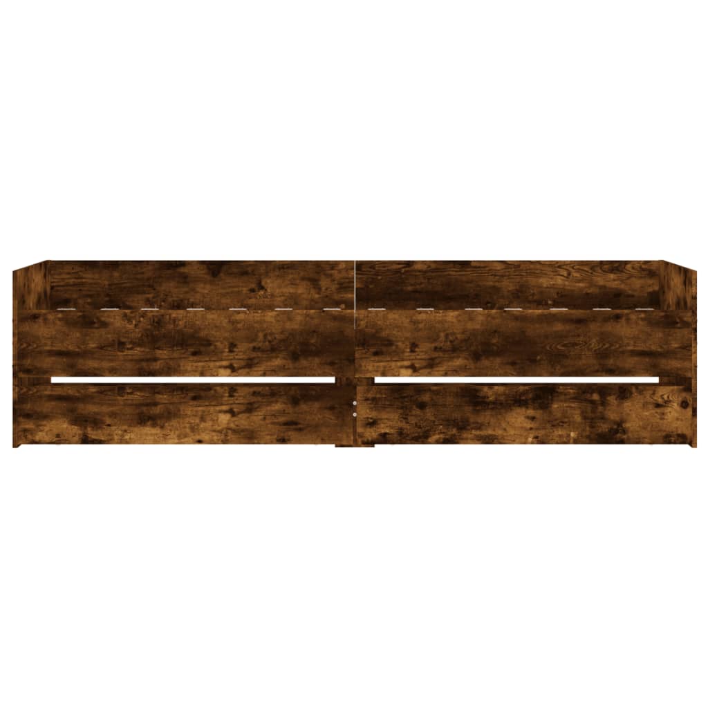 Giroletto Con Cassetti Rovere Fumo 75x190 Cm Small Single - Image 6