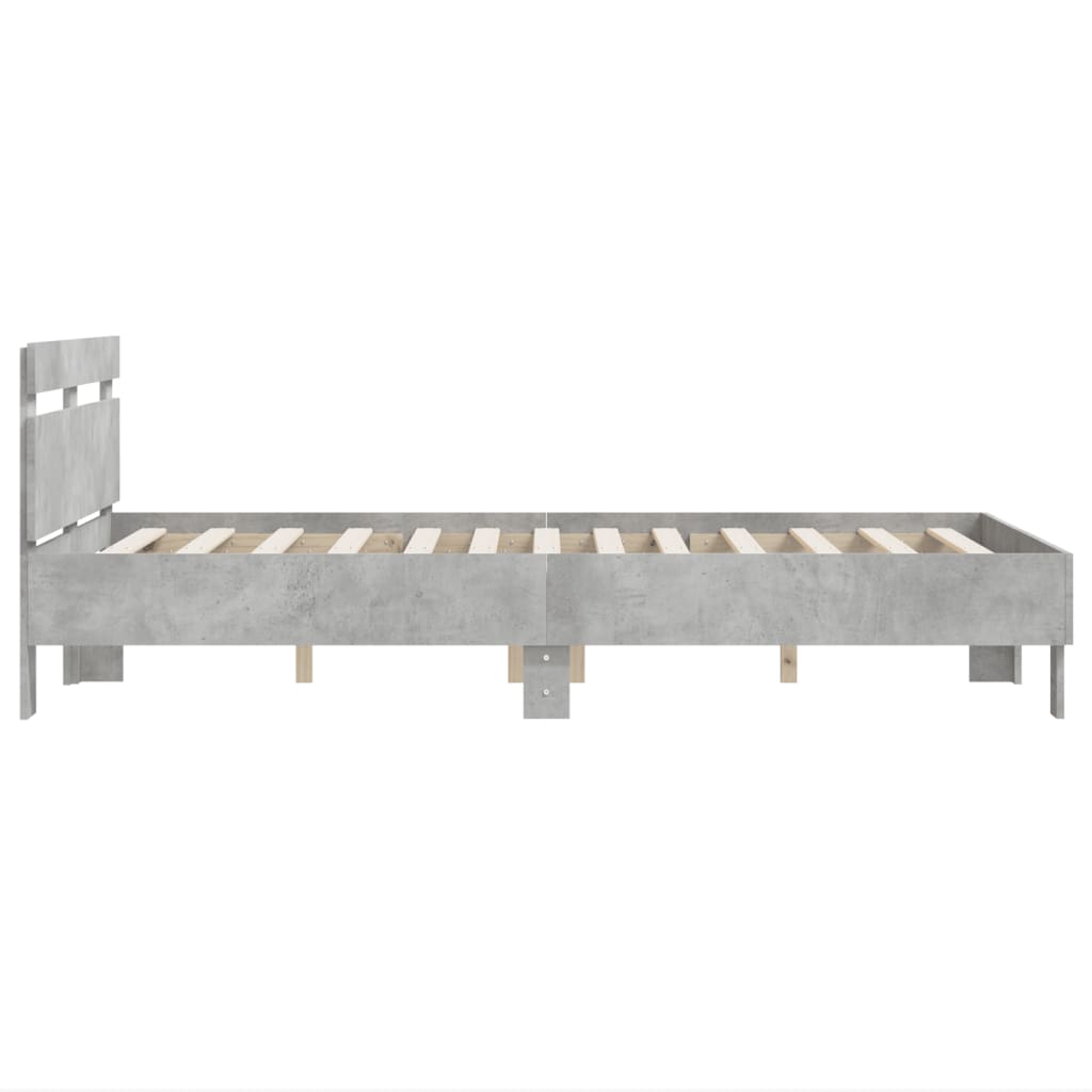 Giroletto Testiera Grigio Cemento 120x190 Cm Legno Multistrato - Image 6