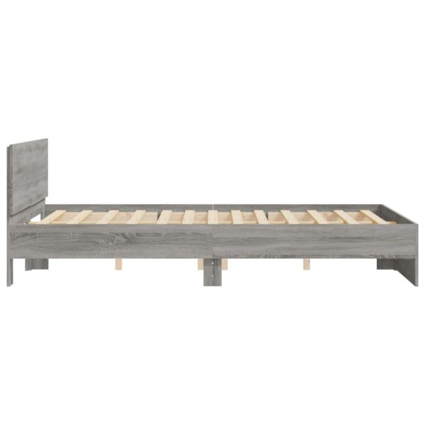 Giroletto Con Testiera Grigio Sonoma 150x200 cm - Image 6