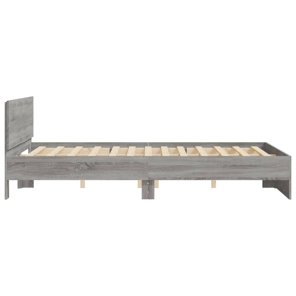 Giroletto Con Testiera Grigio Sonoma 140x200 cm - Image 6
