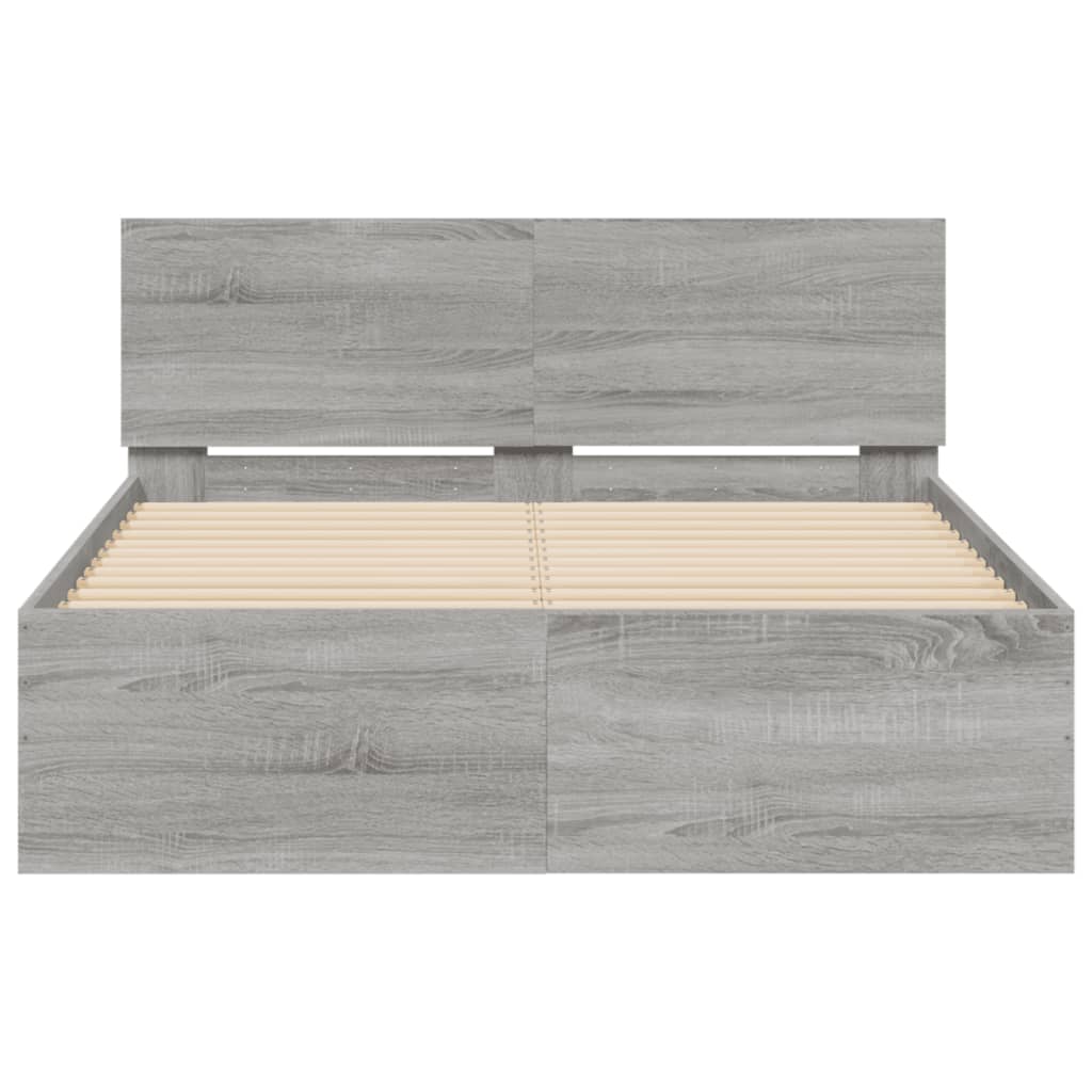 Giroletto Con Testiera Grigio Sonoma 120x200 cm - Image 5
