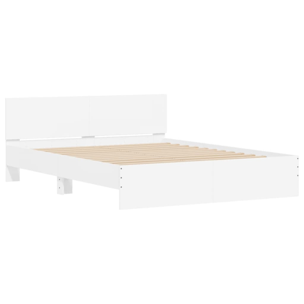 Giroletto Con Testiera Bianco 140x190 cm - Image 4