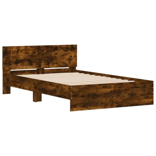 Giroletto Con Testiera Rovere Fumo 135x190 cm - Image 4