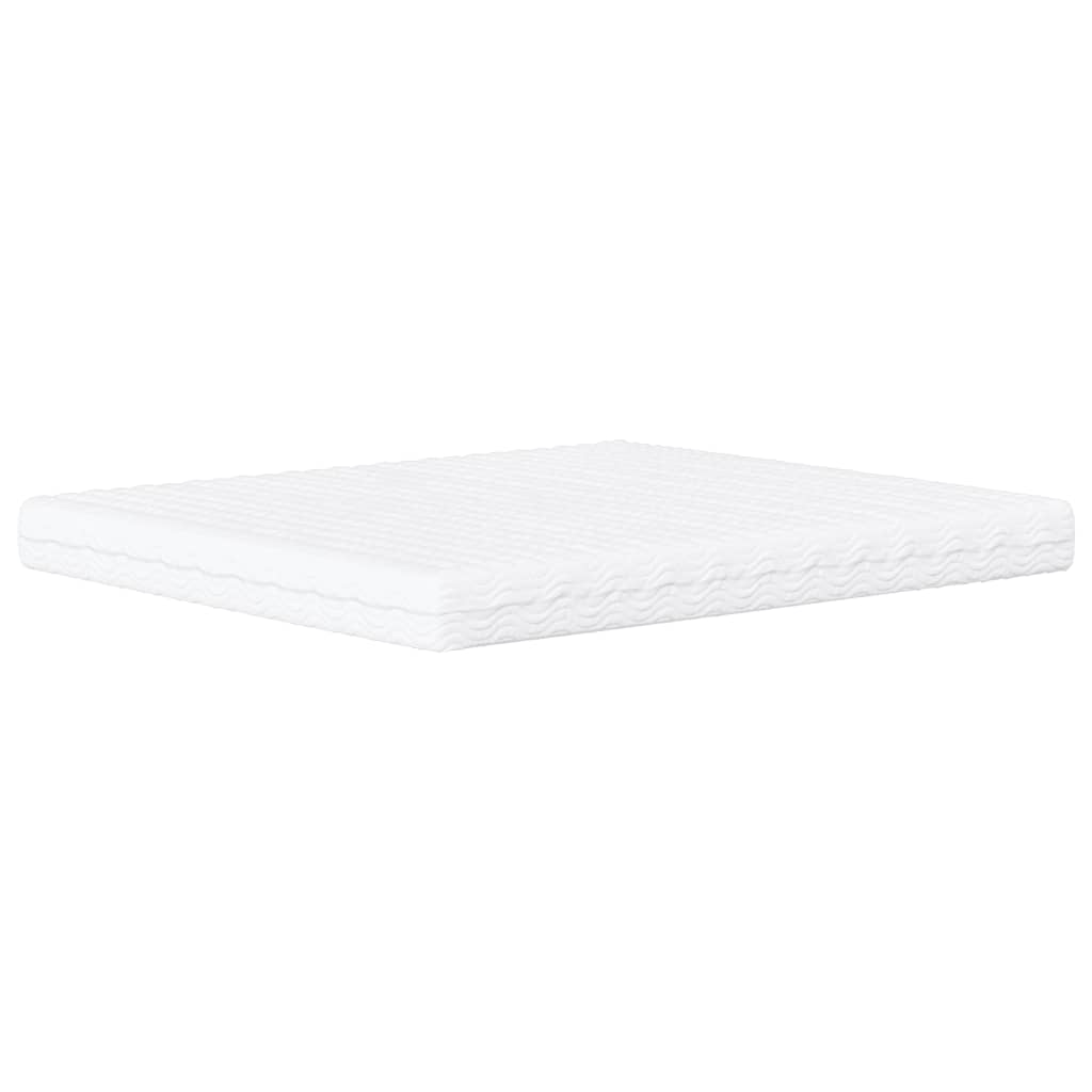 Letto Con Materasso Grigio Scuro 180x200 Cm Tessuto - Image 5