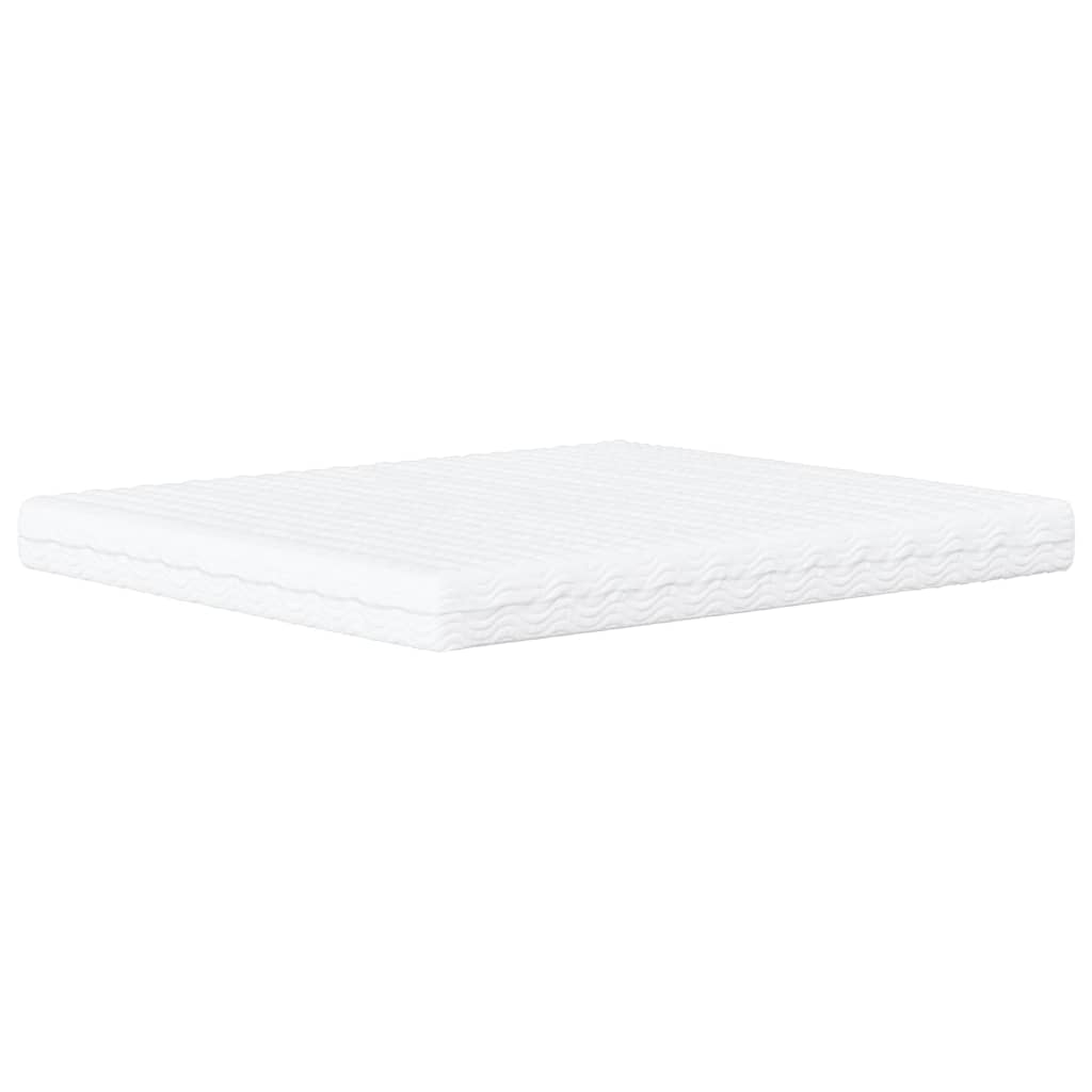 Letto Con Materasso Blu 180x200 Cm In Velluto - Image 5