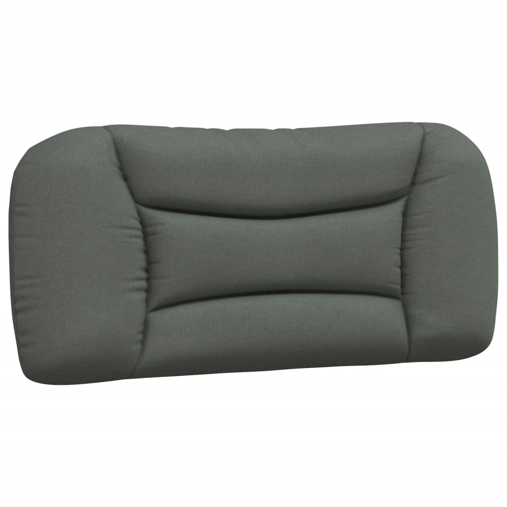 Letto Con Materasso Grigio Scuro 80x200 Cm In Tessuto - Image 5