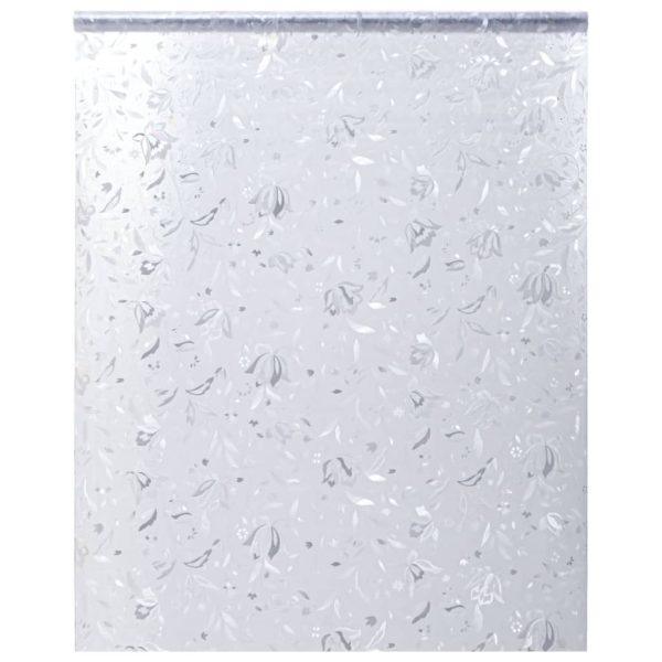 Pellicole Per Finestre Smerigliate 2pz Motivo Fiori In Pvc - Image 4