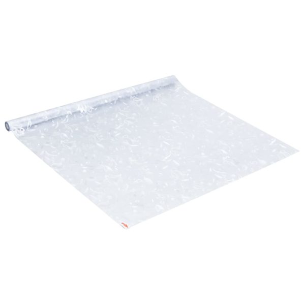 Pellicole Per Finestre Smerigliate 4pz Motivo Fiori In Pvc - Image 6