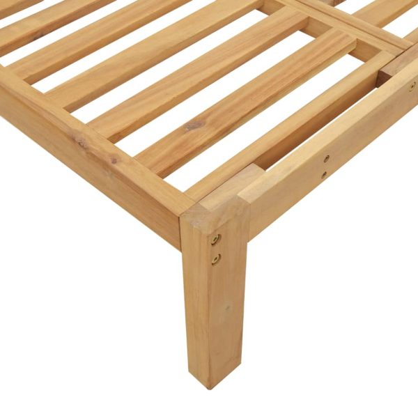 Divani Angolari Pallet Da Giardino 2pz Legno Massello Di Acacia - Image 4