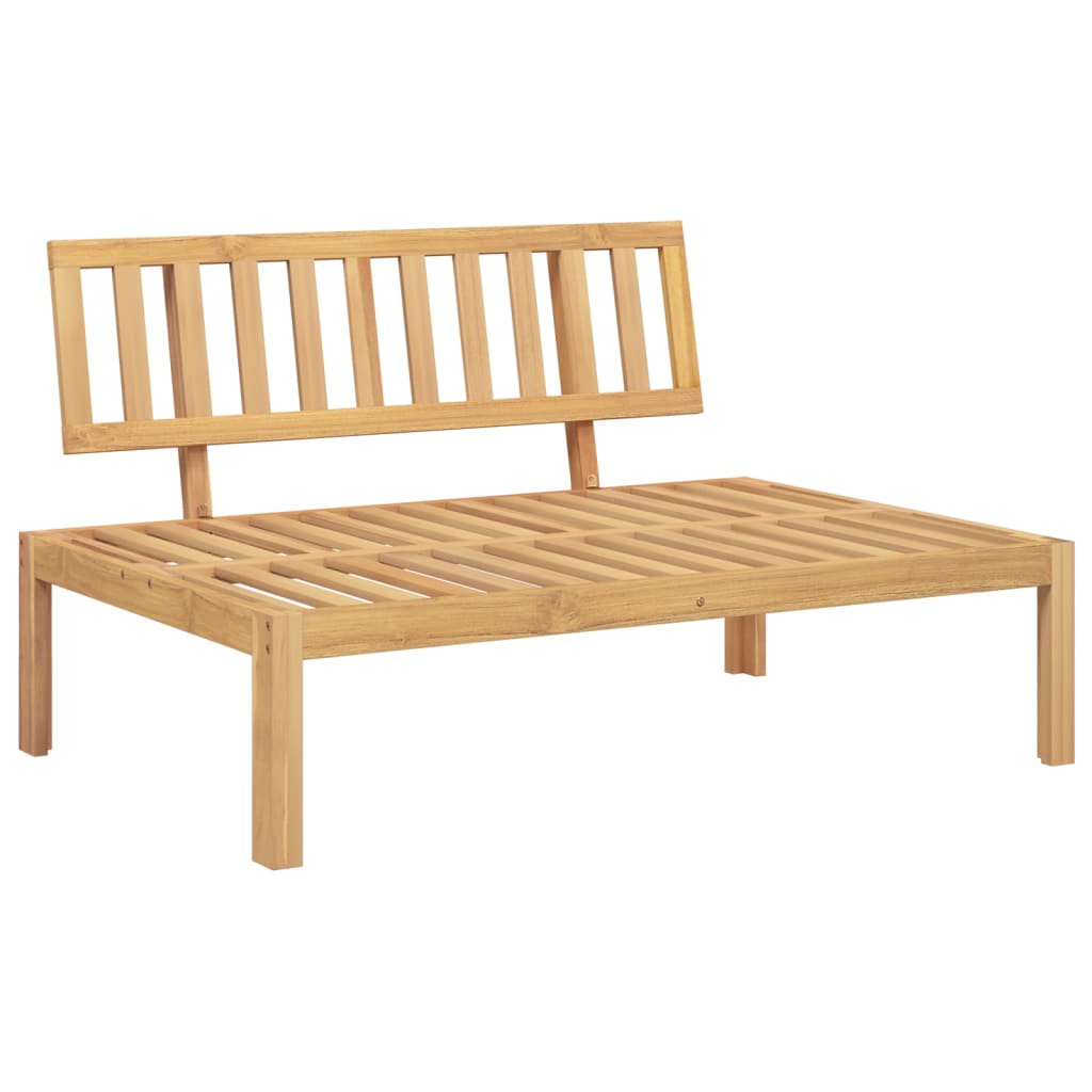 Set Divano Pallet Da Giardino 6 Pz In Legno Massello Di Acacia - Image 4