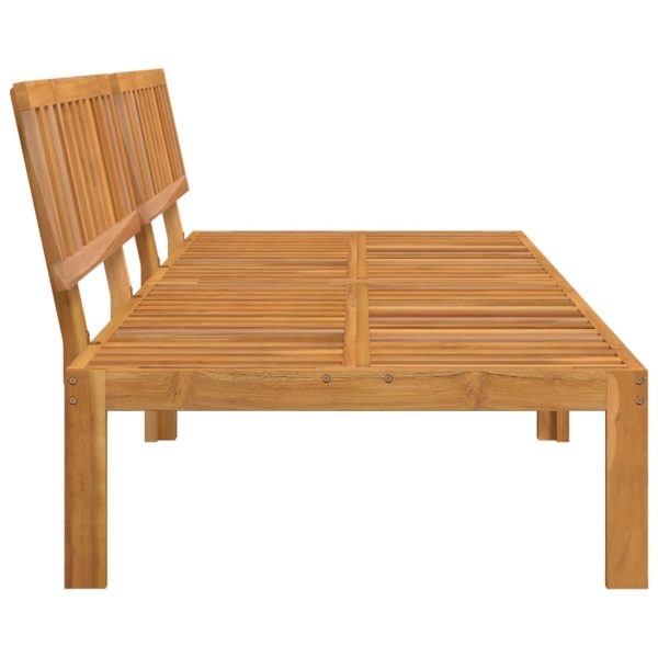 Divani Centrali Da Giardino Pallet 2pz Legno Massello Di Acacia - Image 4