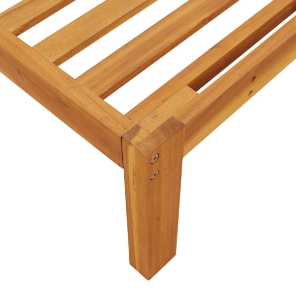 Divani Centrali Da Giardino Pallet 2pz Legno Massello Di Acacia - Image 6