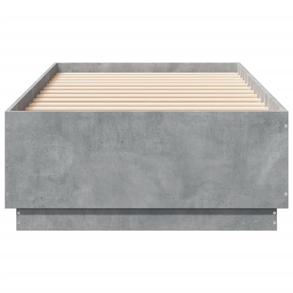Giroletto Luci Led Grigio Cemento 100x200 Cm Legno Multistrato - Image 6