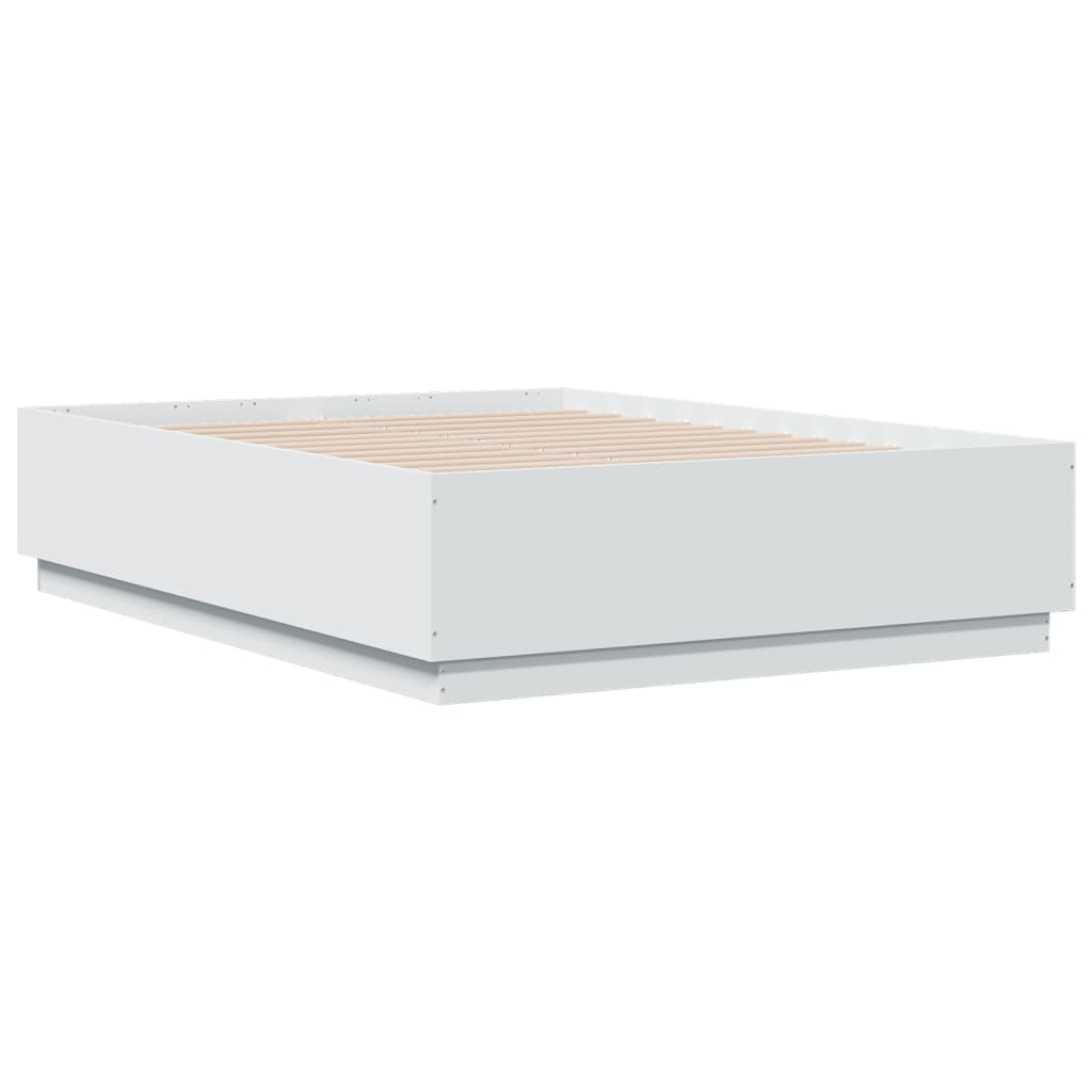 Giroletto Con Luci Led Bianco 120x190 Cm In Legno Multistrato - Image 3