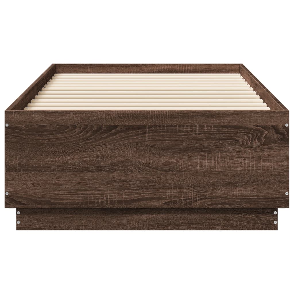 Giroletto Luci Led Rovere Marrone 75x190cm In Legno Multistrato - Image 6