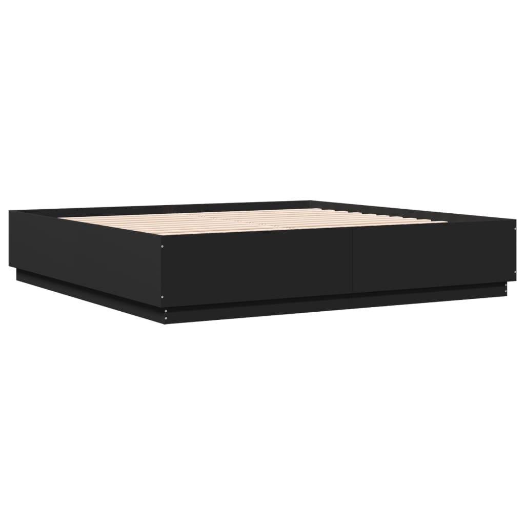 Giroletto Nero 200x200 Cm In Legno Multistrato - Image 3