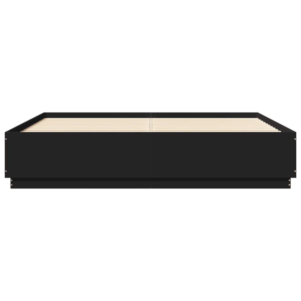 Giroletto Nero 200x200 Cm In Legno Multistrato - Image 4