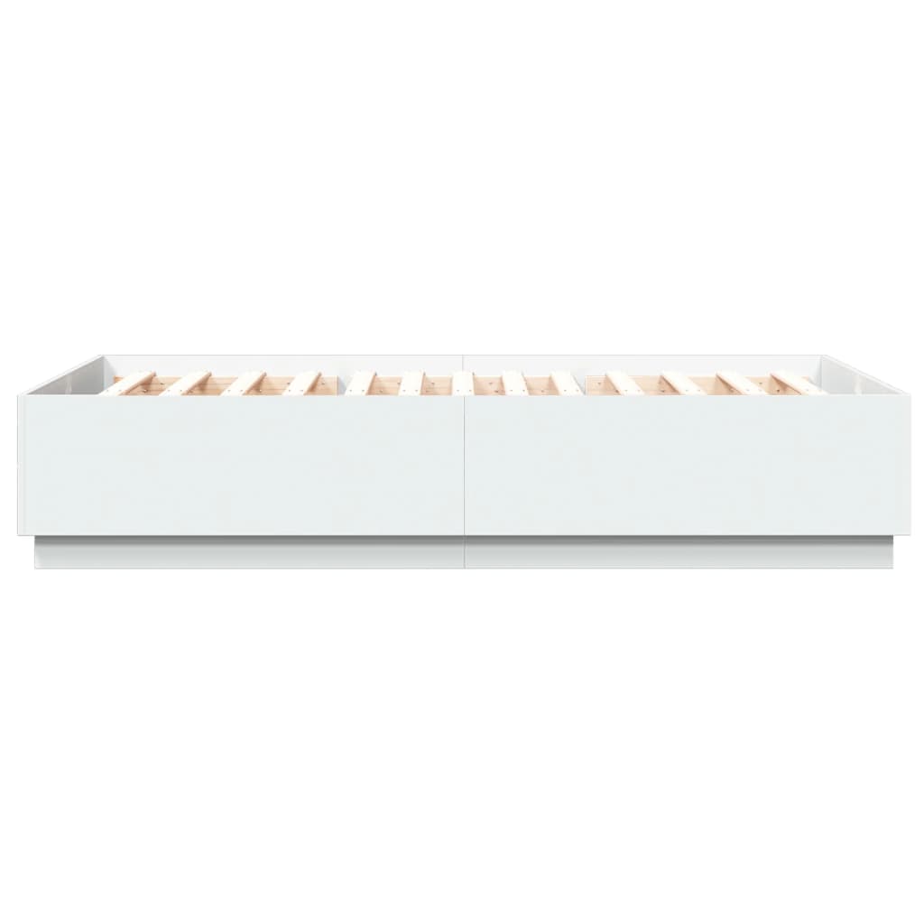 Giroletto Bianco 160x200 Cm In Legno Multistrato - Image 5