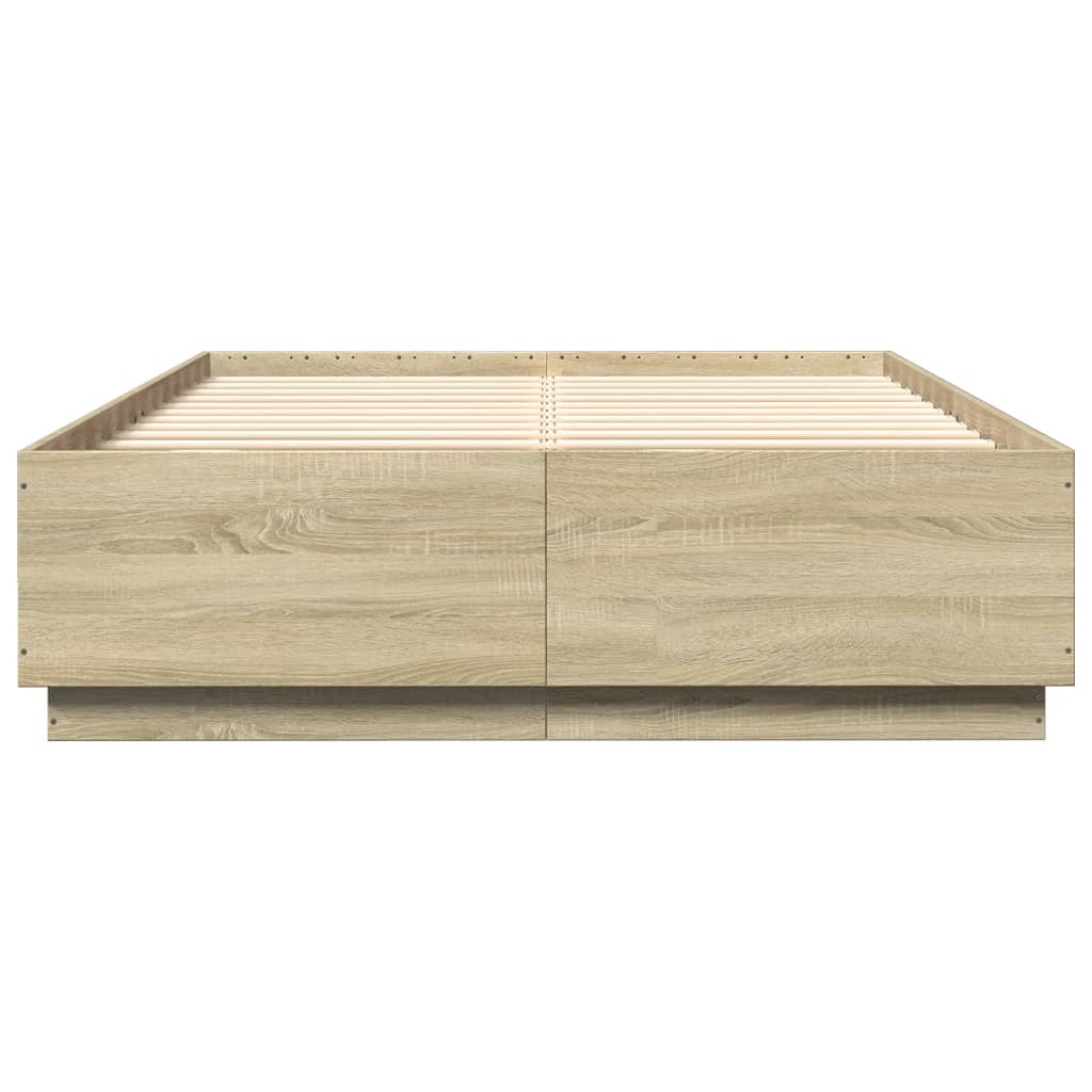 Giroletto Rovere Sonoma 160x200 Cm In Legno Multistrato - Image 4