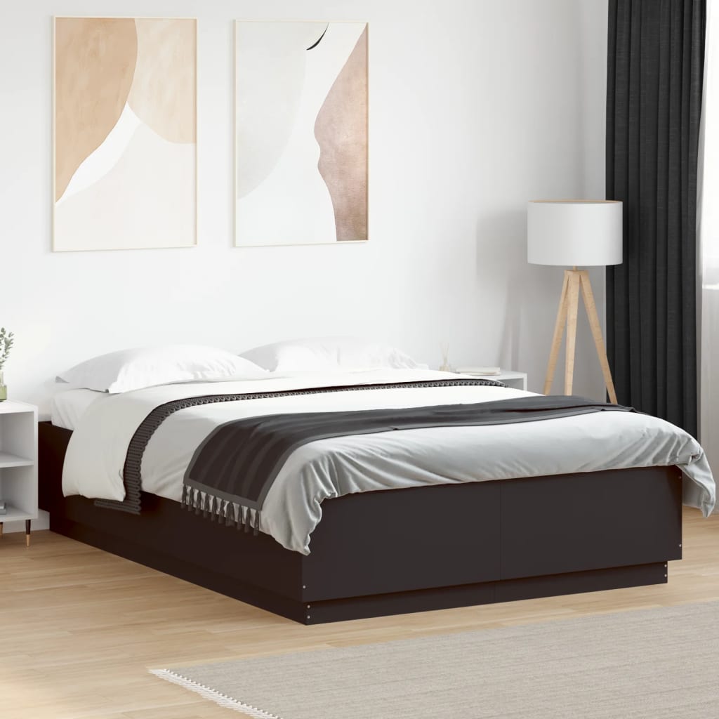 Giroletto Nero 120x200 Cm In Legno Multistrato