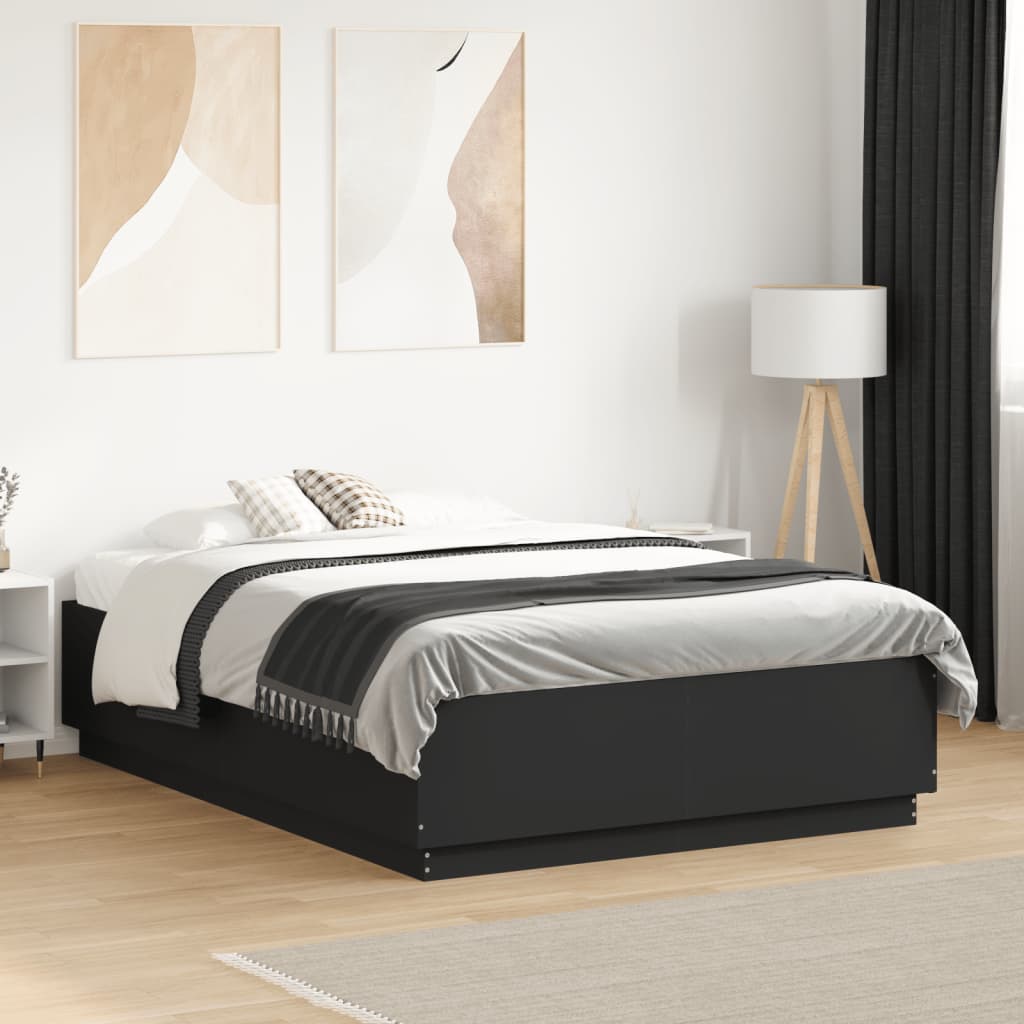 Giroletto Nero 120x190 Cm In Legno Multistrato