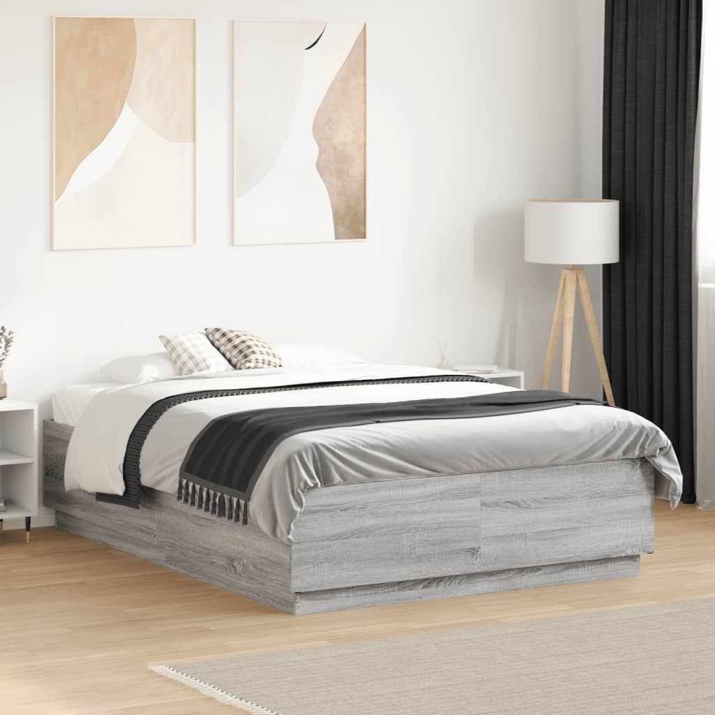 Giroletto Grigio Sonoma 120x190 Cm In Legno Multistrato