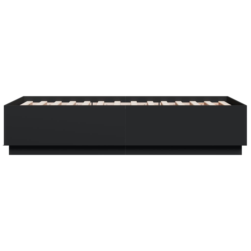 Giroletto Nero 90x190 Cm In Legno Multistrato - Image 5