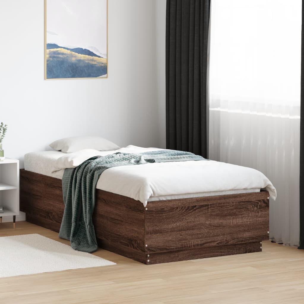 Giroletto Rovere Marrone 90x190 Cm In Legno Multistrato