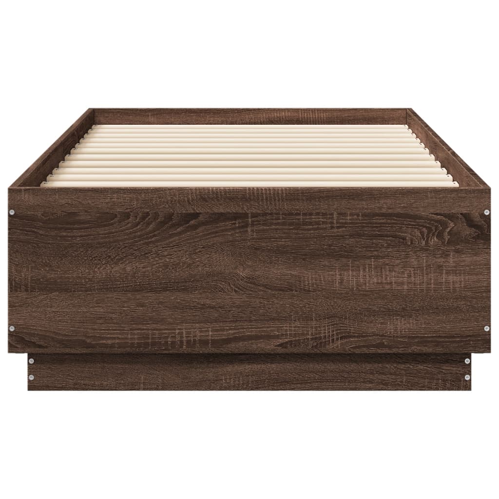 Giroletto Rovere Marrone 90x190 Cm In Legno Multistrato - Image 4