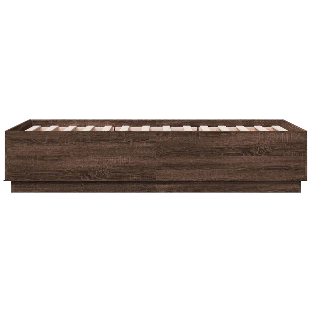 Giroletto Rovere Marrone 90x190 Cm In Legno Multistrato - Image 5